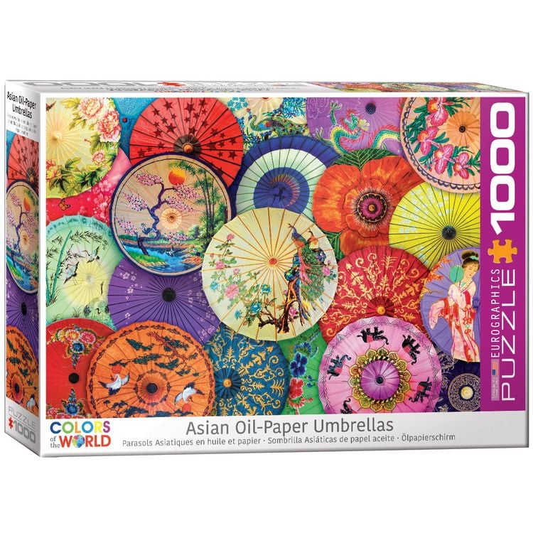 Produktbild: Asian Oil Paper Umbrellas (Puzzle)