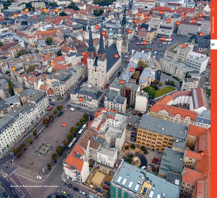 Produktbild: Halle an der Saale. Architekturf&uuml;hrer