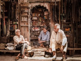 Produktbild: CALVENDO Puzzle Schirmflicker in Jodhpur, Rajasthan, Indien | 1000 Teile Lege-Gr&ouml;&szlig;e 64x48cm Foto-Puzzle f&uuml;r gl&uuml;ckliche Stunden