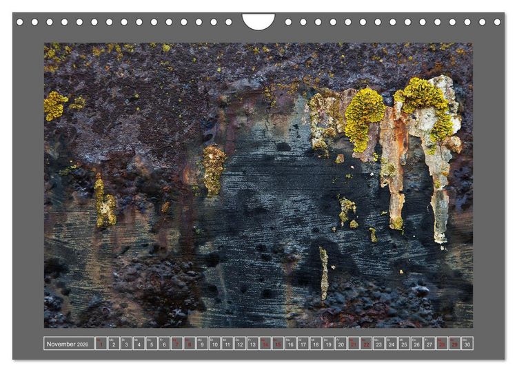 Produktbild: Rost - &Auml;sthetik der Verg&auml;nglichkeit (Wandkalender 2026 DIN A4 quer), CALVENDO Monatskalender