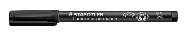 Produktbild: STAEDTLER Universalstift Lumocolor 317 permanent M, schwarz