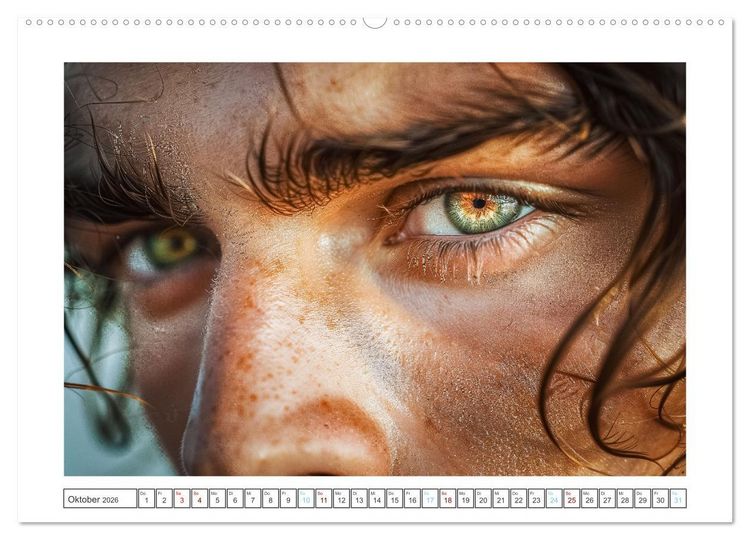 Produktbild: Zarte Verf&uuml;hrung (hochwertiger Premium Wandkalender 2026 DIN A2 quer), Kunstdruck in Hochglanz