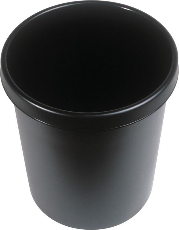 HELIT Papierkorb the german, schwarz