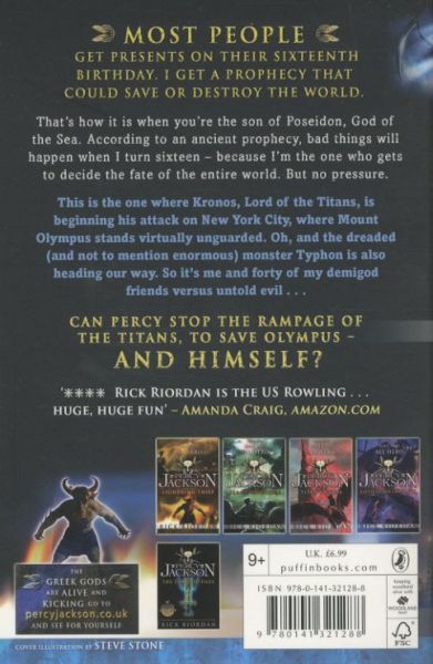 Produktbild: Percy Jackson and the Last Olympian