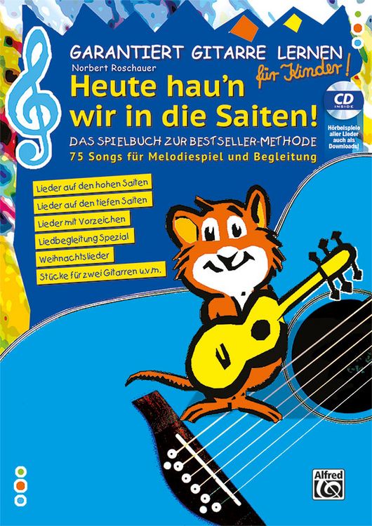 Produktbild: Garantiert Gitarre lernen f&uuml;r Kinder &ndash; HEUTE HAU'N WIR IN DIE SAITEN
