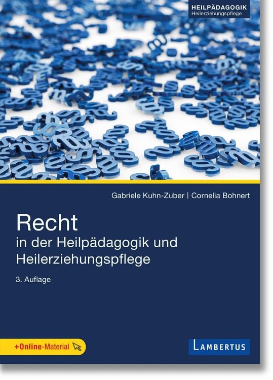 Produktbild: Recht in der Heilp&auml;dagogik und Heilerziehungspflege