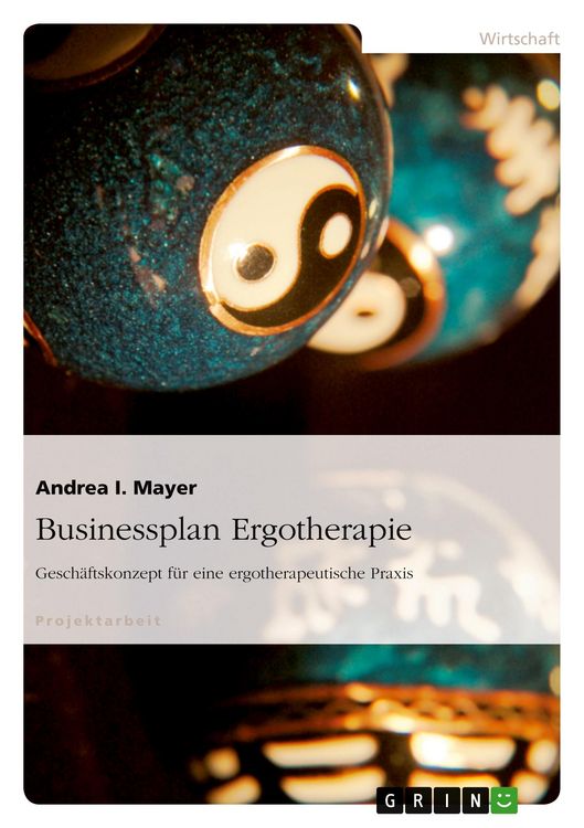 Produktbild: Businessplan Ergotherapie