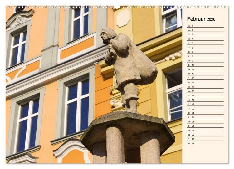 Produktbild: Glatz - Hauptstadt der Grafschaft Glatz (hochwertiger Premium Wandkalender 2026 DIN A2 quer), Kunstdruck in Hochglanz