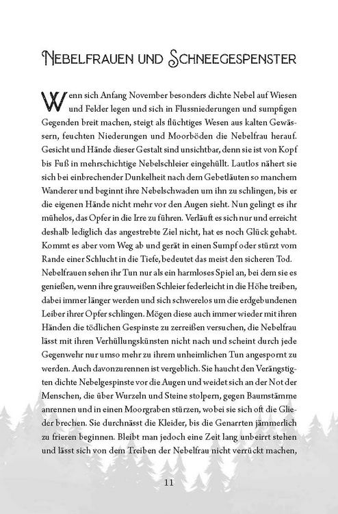 Produktbild: Von Nebelfrauen und Schneegespenstern