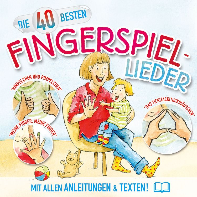 Produktbild: Die 40 besten Fingerspiellieder