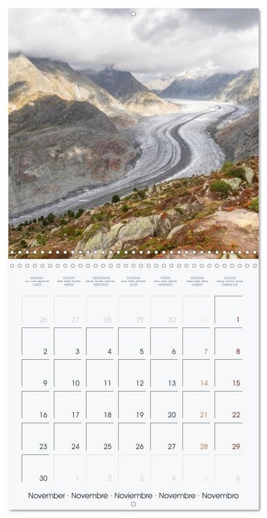 Produktbild: The Alps - A Year in the Mountains (Wall Calendar 2026 12 &times; 12 Inch) CALVENDO 12 Month Wall Calendar