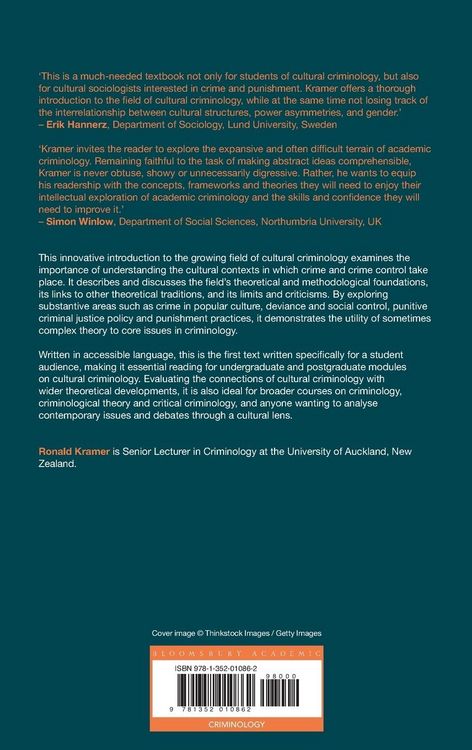 Produktbild: Culture, Crime and Punishment