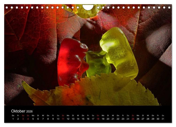Produktbild: Die Welt der Fruchtgummis (Wandkalender 2026 DIN A4 quer), CALVENDO Monatskalender