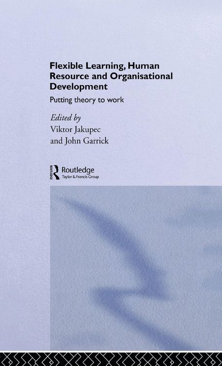 Produktbild: Flexible Learning, Human Resource and Organisational Development