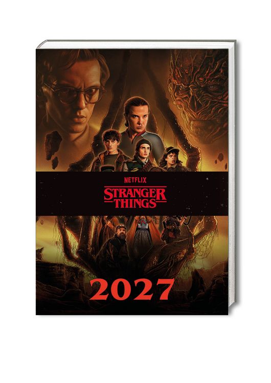 Produktbild: Stranger Things &ndash; A5-Tischkalender 2027