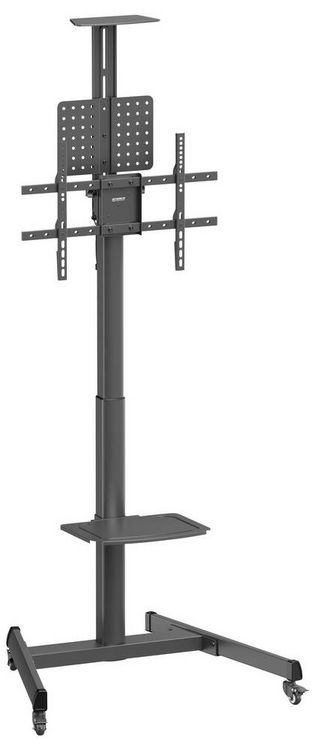 Produktbild: SpeaKa Professional SP-TVC-1300 TV-Rollwagen 94,0cm (37\") - 190,5cm (75\") Bodenst&auml;nder, Querformat, Hochformat, Drehbar, Neigbar