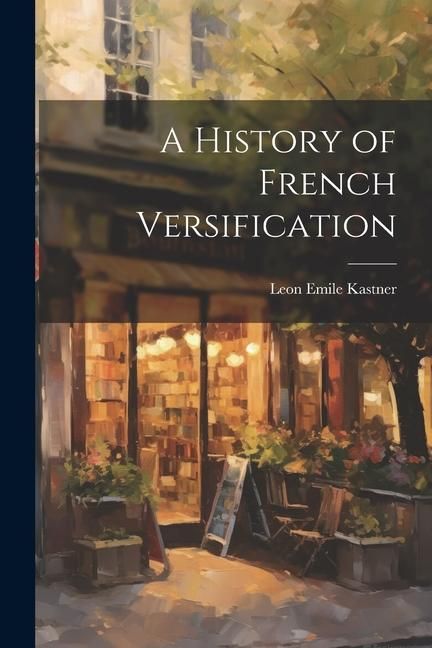 Produktbild: A History of French Versification