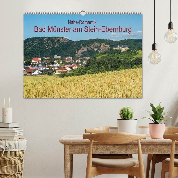 Produktbild: Nahe-Romantik: Bad M&uuml;nster am Stein-Ebernburg (Wandkalender 2026 DIN A2 quer), CALVENDO Monatskalender