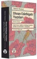 Produktbild: Divan Edebiyati Yazilari - Tahir&uuml;l - Mevlevi