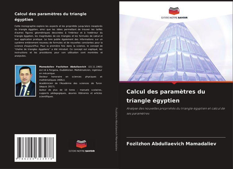 Produktbild: Calcul des param&egrave;tres du triangle &eacute;gyptien