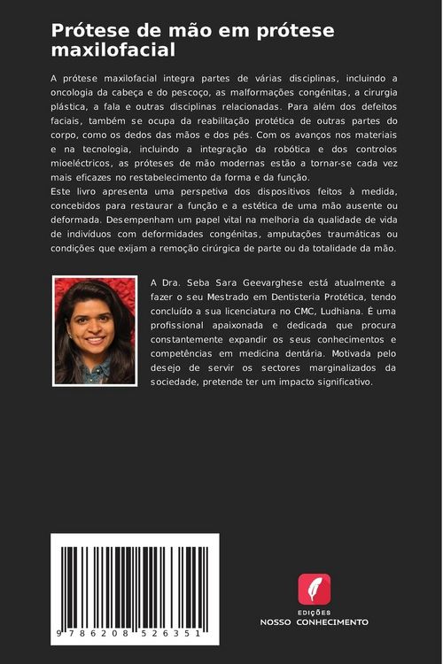 Produktbild: Pr&oacute;tese de m&atilde;o em pr&oacute;tese maxilofacial