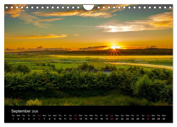 Produktbild: Landsapes of Donegal (Wall Calendar 2026 DIN A4 landscape), CALVENDO 12 Month Wall Calendar