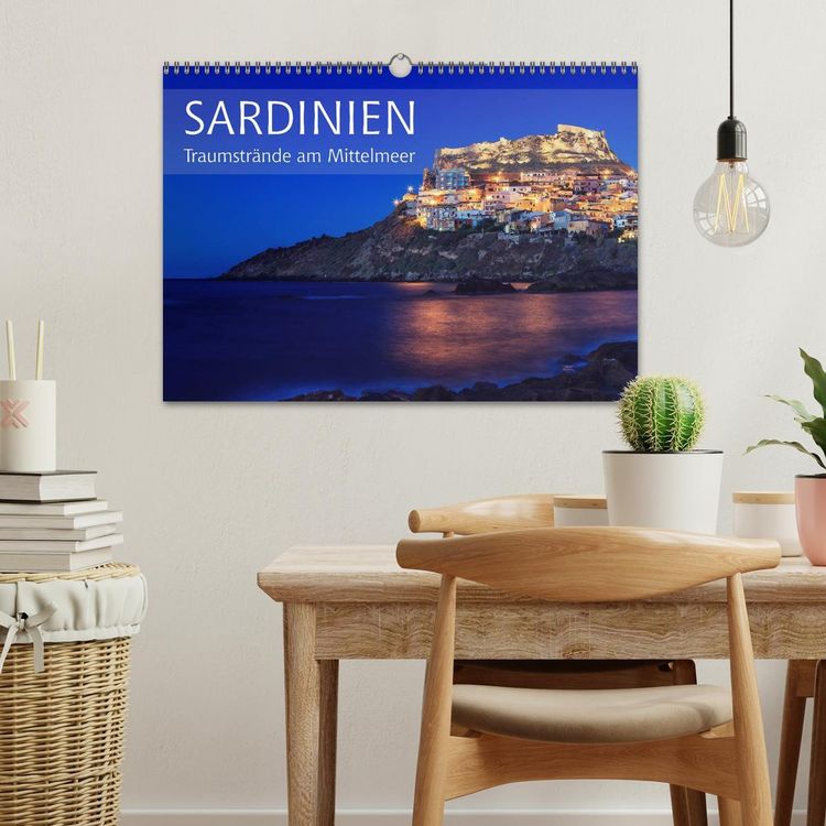 Produktbild: Sardinien - Traumstr&auml;nde am Mittelmeer (Wandkalender 2026 DIN A3 quer), CALVENDO Monatskalender