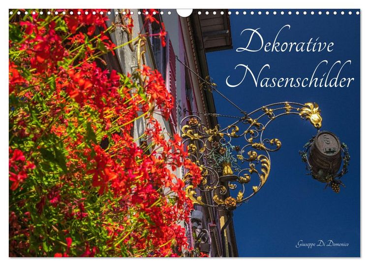 Produktbild: Dekorative Nasenschilder (Wandkalender 2026 DIN A3 quer), CALVENDO Monatskalender