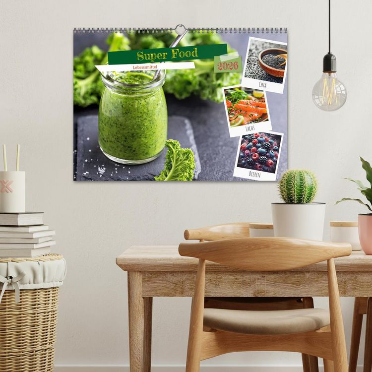 Produktbild: Super Food - Lebensmittel (Wandkalender 2026 DIN A3 quer), CALVENDO Monatskalender