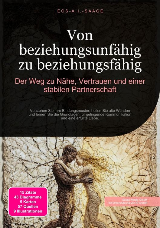 Produktbild: Von beziehungsunf&auml;hig zu beziehungsf&auml;hig: Der Weg zu N&auml;he, Vertrauen und einer stabilen Partnerschaft