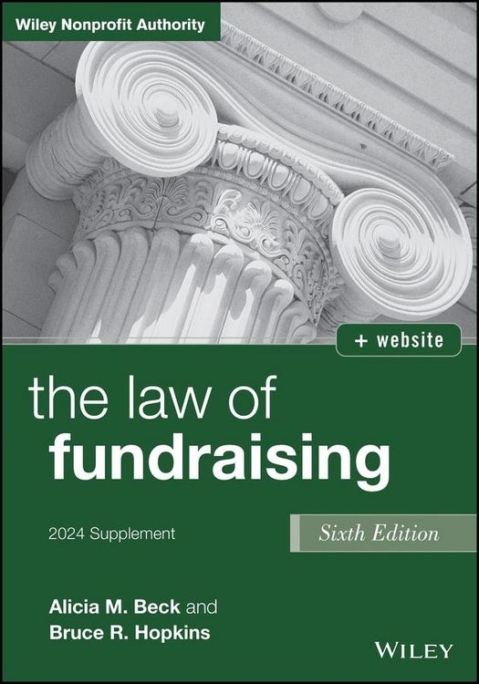 Produktbild: The Law of Fundraising, 2024 Cumulative Supplement