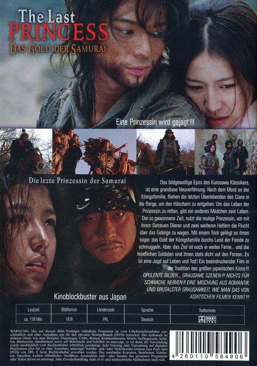 Produktbild: The Last Princess (Uncut)
