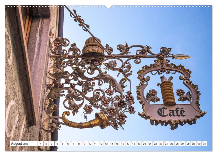 Produktbild: Dekorative Nasenschilder (Wandkalender 2026 DIN A2 quer), CALVENDO Monatskalender