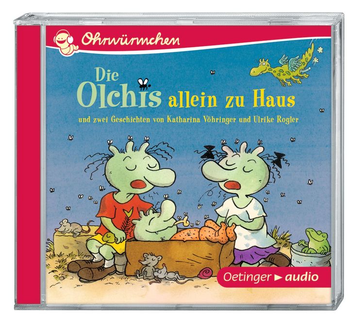 Produktbild: Die Olchis allein zu Haus und zwei Geschichten von Katharina V&ouml;hringer und Ulrike Rogler