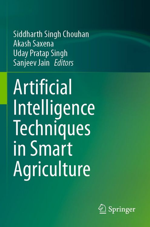 Produktbild: Artificial Intelligence Techniques in Smart Agriculture