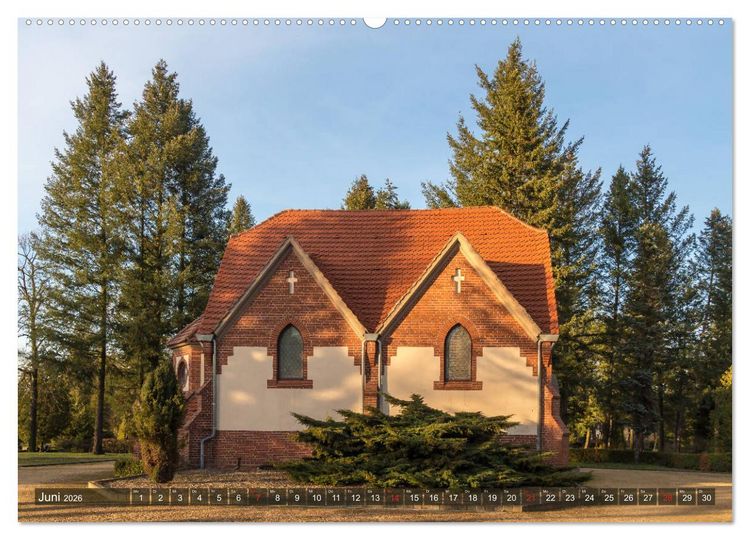 Produktbild: Bad Muskau an der Nei&szlig;e (Wandkalender 2026 DIN A2 quer), CALVENDO Monatskalender