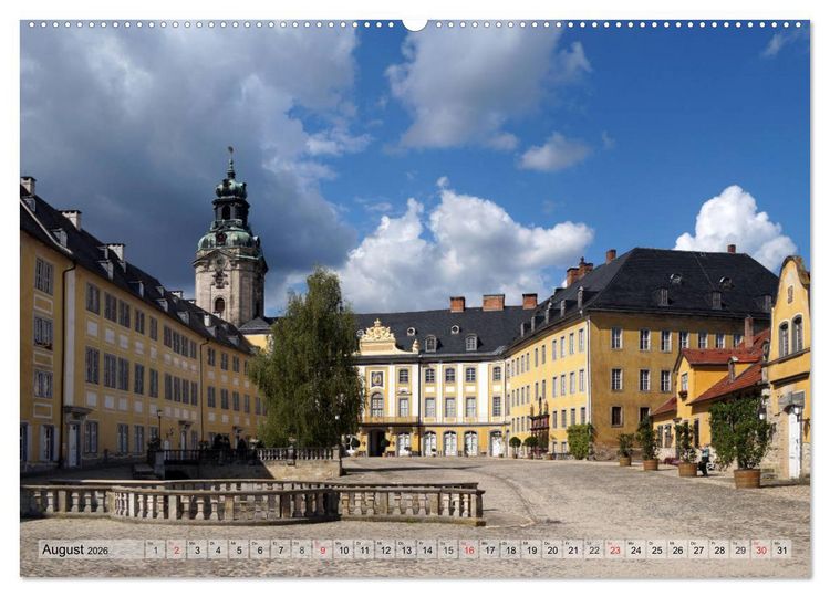 Produktbild: Mittel-Th&uuml;ringen (Wandkalender 2026 DIN A2 quer), CALVENDO Monatskalender