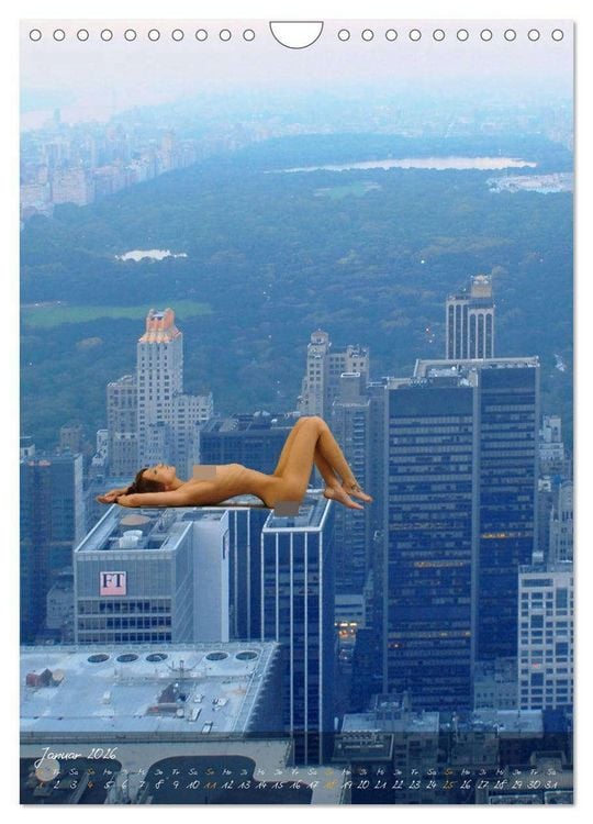 Produktbild: Big Apple Akt (Wandkalender 2026 DIN A4 hoch), CALVENDO Monatskalender