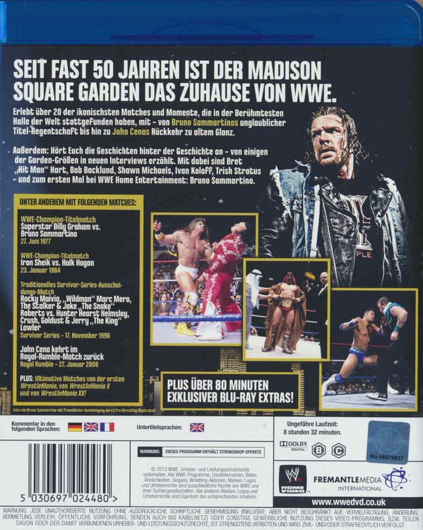 Produktbild: The Best Of WWE At Madison Square Garden [2 BRs]