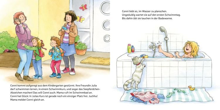 Produktbild: LESEMAUS 6: Conni macht das Seepferdchen