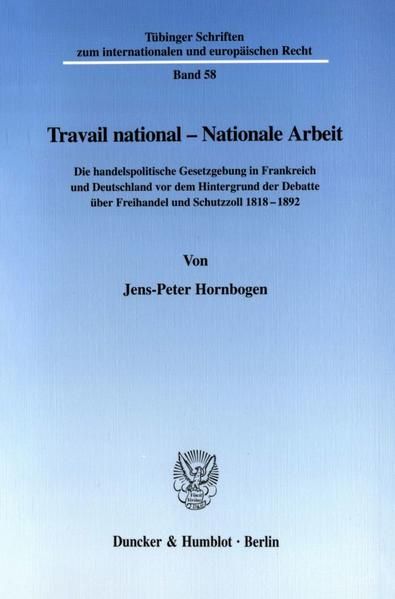Produktbild: Travail national - Nationale Arbeit.