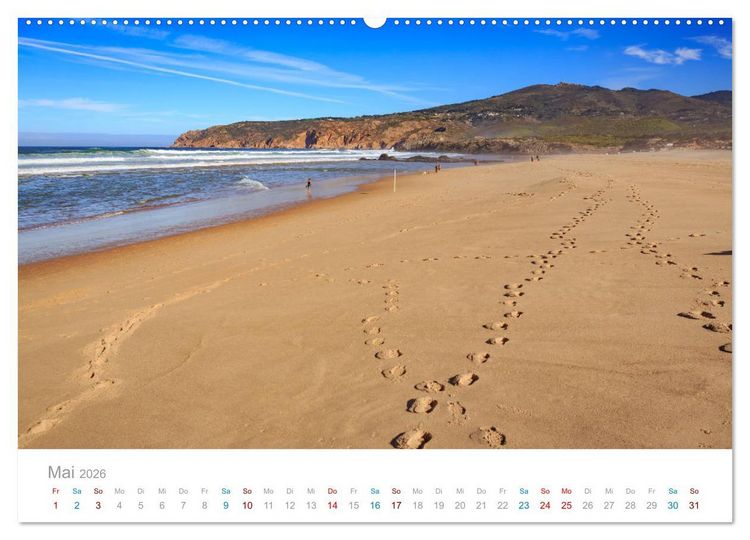 Produktbild: ESTORIL - die sch&ouml;nsten Badeorte Lissabons (Wandkalender 2026 DIN A2 quer), CALVENDO Monatskalender
