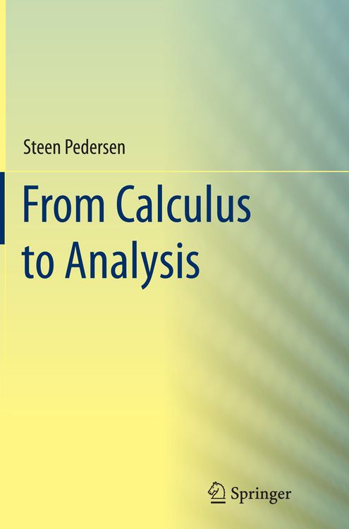 Produktbild: From Calculus to Analysis