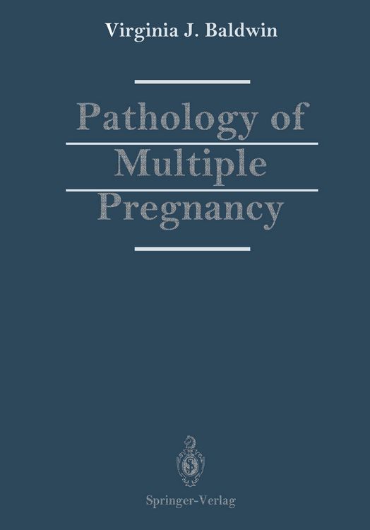 Produktbild: Pathology of Multiple Pregnancy