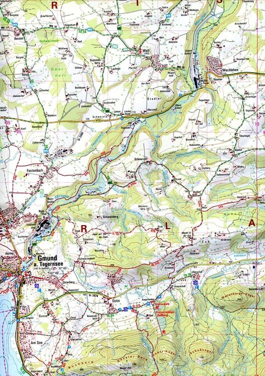 Produktbild: Tegernsee 1:25 000