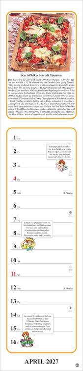 Produktbild: Tante Clara K&uuml;chenkalender 2027