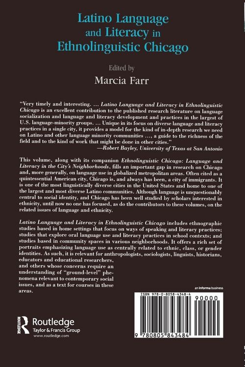 Produktbild: Latino Language and Literacy in Ethnolinguistic Chicago