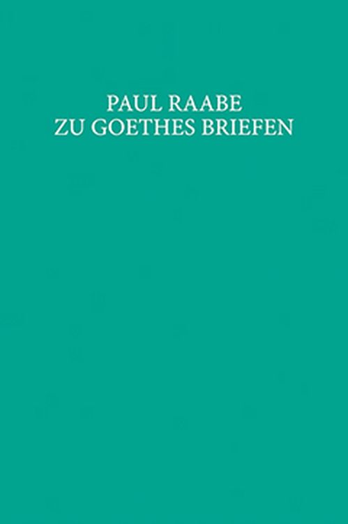 Produktbild: Zu Goethes Briefen