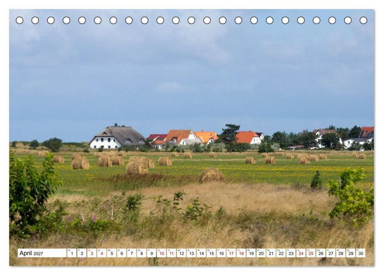 Produktbild: R&uuml;gen und Hiddensee - Momente einer Reise (Tischkalender 2027 DIN A5 quer), CALVENDO Monatskalender