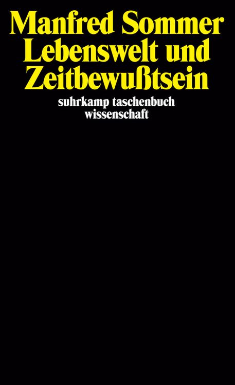Produktbild: Lebenswelt und Zeitbewu&szlig;tsein